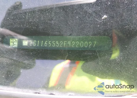 2015 Chevrolet Impala 2Lz из США, поврежденный, VIN 2G1165S32F9220027